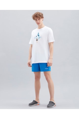 Skechers Swimwear M 5 Inch Swimshort Erkek Mavi Deniz Şortu S211654-400