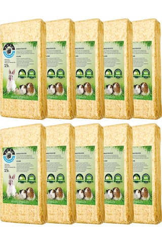 Doğal Elma Aromalı Tozsuz Kemirgen Talaşı 15 Lt. 10'lu