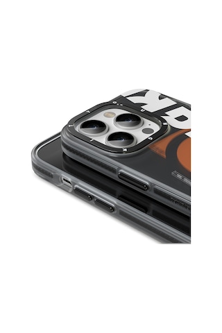 Apple Uyumlu iPhone 13 Pro Max Kılıf Magsafe Şarj Özellikli Youngkit Binfen Serisi Yazı Temalı Kapak