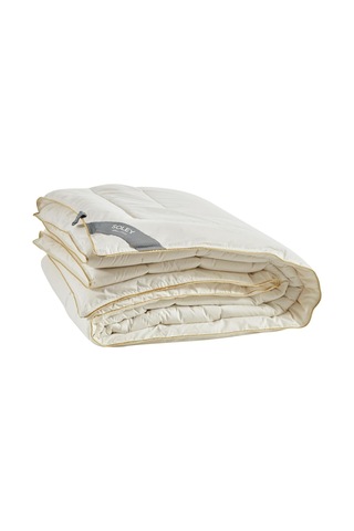 Feelwool Pamuklu Yün Dolgulu 195 X 215 Çift Kişilik Yorgan Beyaz Çok Renkli