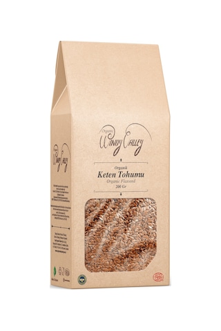 Windy Valley Organik Keten Tohumu 200 G