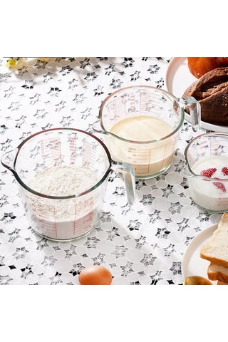 House Axiom Mutfak İçin Cam Ölçü Kabı 350 Ml 213039764 Beyaz