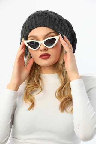 Çift Kat Antrasit Kadın Ressam Bere Antrasit