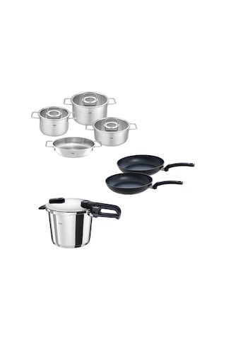 Fissler Vitaquick Edition 6 Litre Düdüklü Tencere + Pure Collection Tencere Ve Tava Seti Çok Renkli