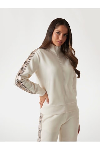 Guess Kadın Sweatshirt V2yq16kb3p2 Ekru