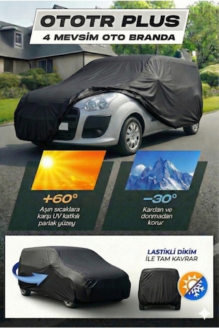 Fiat Fiorino Araç Brandası Siyah