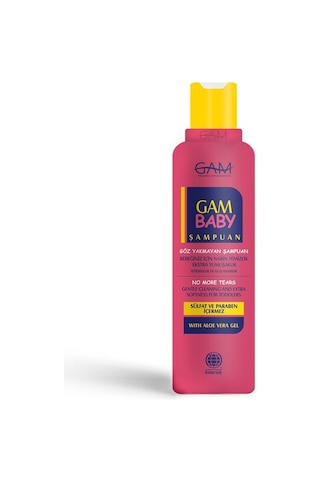 Gam Baby Bebek Şampuanı , Göz Yakmayan Aloe Veralı Bebek Şampuanı, Hoş Bir Koku Bırakır 275 ML