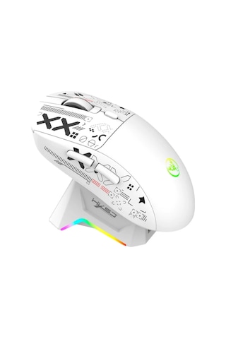 T90 Kablosuz 3 Modlu Mouse -650 Mah Batarya - 4800 Fps Özel Baskılı Tasarım - Rgb Diğer