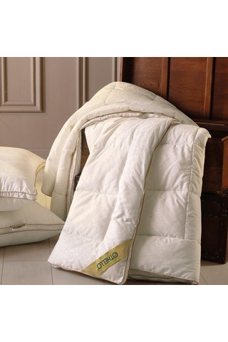 Othello Elegante Crowna Yorgan Çift Kişilik 195x215+2,5Cm Bej-Krem