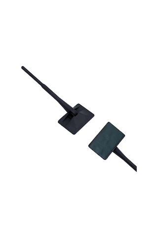 Dekoratif Oto Anten Bobinli Süs Anteni Yapıştırma 16cm Siyah Zendar YES-020