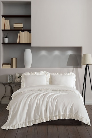 Elart Lily Yatak Seti 200x220 Cm Krem Krem