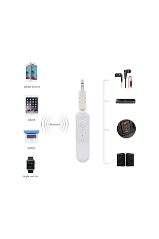 Fortunelane Kablosuz Bluetooth 4.1 Alıcı - Aux Adaptörü