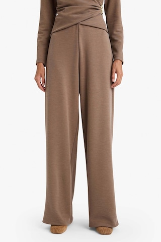 Defacto Wide Leg Pantolon G8029ax26spbn531 Kahve-bn531
