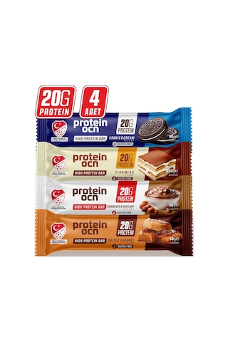 Proteinocean Protein Bar - Karma Kutu - 50 G x 4 Adet Proteinocean Protein Bar - Karma Kutu - 50 G x 4 Adet