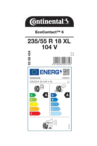 Continental 235/55R18 104V XL Ec6 Yaz Lastigi 2025