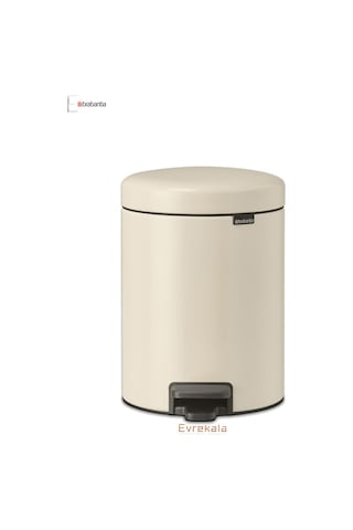 Brabantia Çöp Kutusu 5 Litre Yeni Bej Rengi Bra 149900