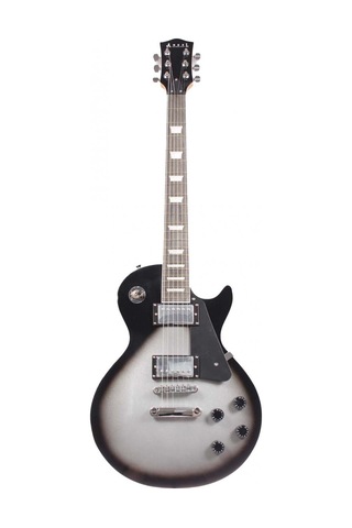 Angel Aelg200-grb Gri Elektro Gitar Lp Model Mat Gri