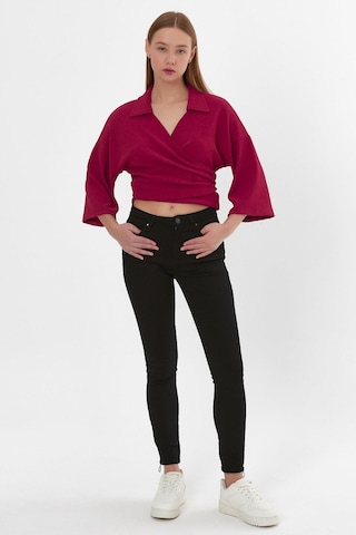 Alexandergardı Önü Bağlamalı Bluz B23-0041 001