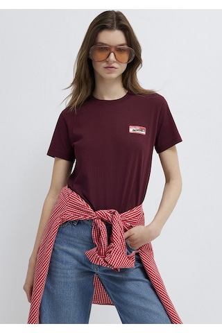 Mavi - Bordo Tişört 1614249-70422