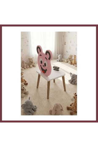 Storeşahin Happy Face Çocuk Sandalyesi Pembe Shn0720