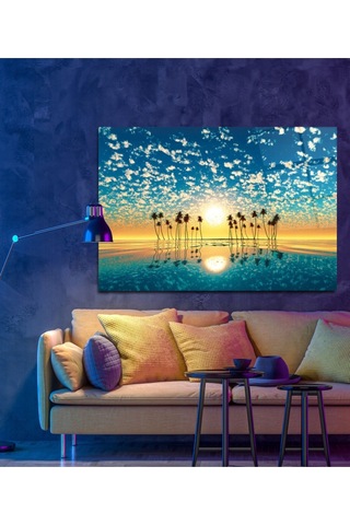 Palmiyeler Cam Tablo