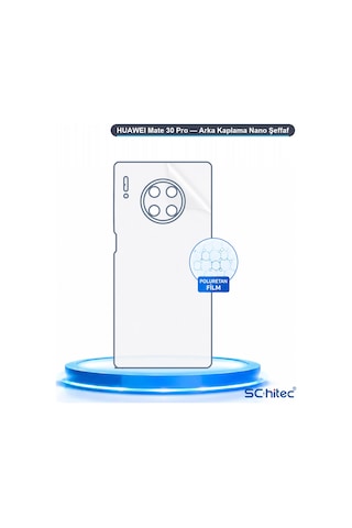 Huaweı Mate 30 Pro Uyumlu Arka Yüzey Hidrojel Koruyucu Film 96786781