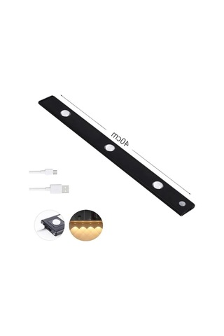 40 Cm Ultra Slim Led Aydınlatma, 3 Farklı Işık Rengi Ve Dimmer Özelliği .