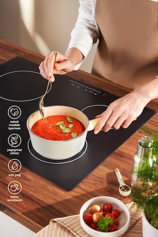 Emsan Swiss Crystal 16 Cm Sosluk Tenceresi