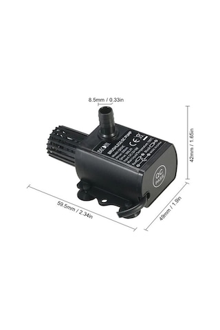Trendooze Dc12v Solar Mikro Fırçasız Sirkülasyonlu Çeşme Pompası - İnovatif Tasarım