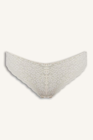 Defacto Dantelli Dantel Brazilian Külot H0515ax26sper103 Ekru-er103