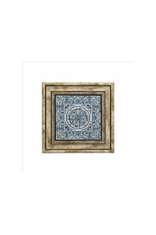 İtalyan Deseni Baskılı Taş Tablo 25x25 704