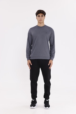 Rowinger Merserize Efektli Yumuşak Doku Ayarlanabilir Kapüşonlu Rahat Kalıp Kapüşonlu Sweatshirt Navyblue