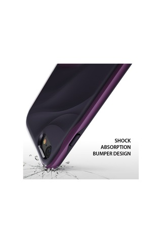 Ringke Wave iPhone 7 İle Uyumlu Kılıf Metallic Purple