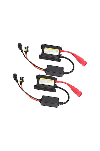 Lemestar 55w Dijital Oto Xenon Balastı - Alüminyum Kasa, Su Geçirmez, Çoklu Fiyasko Uyumlu H1-h13, 9005, 9006 Vb.