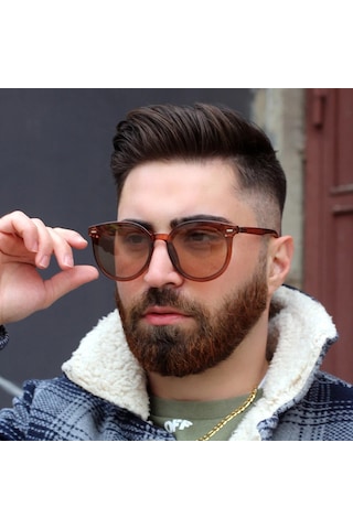 Jacque Kahverengi Unisex Güneş Gözlüğü
