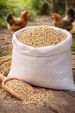 Hamtane Tavuk Yemi 20 Kg Darı Çeltik Kırık Pirinç Karışımı