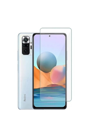 Xiaomi Redmi Note 10 Uyumlu Premium Ekran Koruyucu 9h Sert Temperli Kırılmaz Cam Koruma Şeffaf