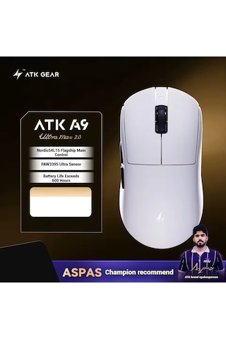 Atk Dragonfly A9 Ultra Max 2.0 Kablosuz Wireless Oyuncu Mouse