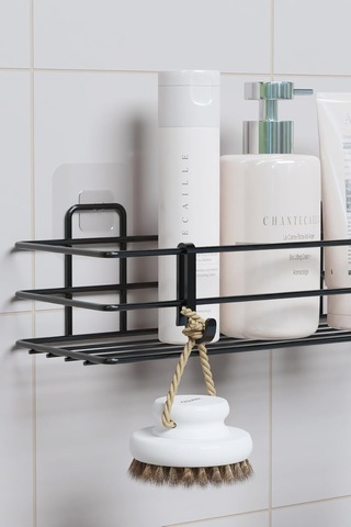 Teome Yapışkanlı Banyo Rafı Duş Şampuanlık Duvar Düzenleyici Organizer Diğer