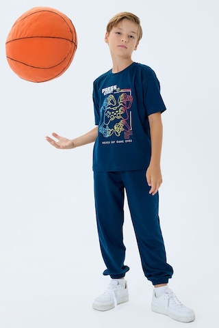 Rolypoly Erkek Çocuk Lacivert Pijama Takım Rp3759-c-v1