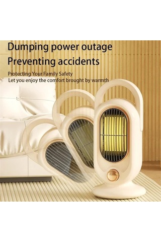 Jialan Jl Tinsol Taşınabilir 1200W Hızlı Isıtma Elektrikli Isıtıcı