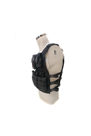 Sungu Askeri Shop Unisex Polis Hücum Yeleği Siyah Po230922 Siyah