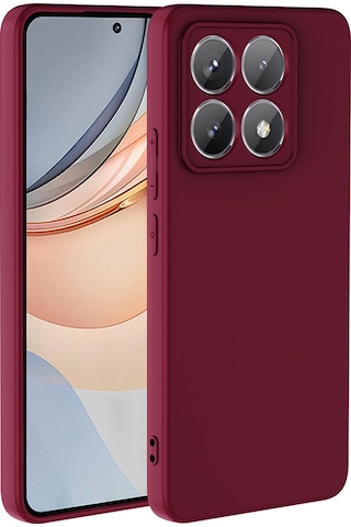 Xiaomi 14t Pro Uyumlu Kılıf Zore Mara Lansman Kapak-koyu Mor Koyu Mor