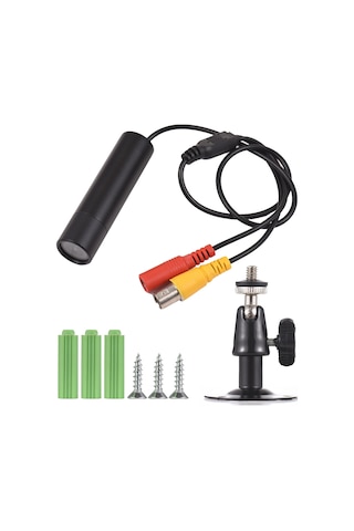 Geeksen Ntsc Sistemi 1080p 2mp Cctv Kamera - 3.6mm Lensli Mini Güvenlik Kamerası, Montaj Braketi İle Analoj Dvr Uyumlu