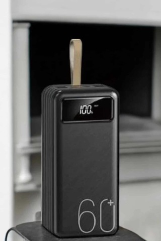 Hepsi Powerbank 60.000 Mah 4 Portlu Uzun Şarj Süreli Dijital Göstergeli Najmaddin Diğer