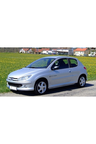 8665c3 Sol Ön Kapı "quıksilver" Yazı Peugeot 206