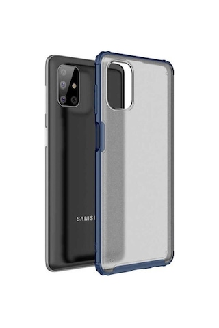 Galaxy M51 Kılıf Zore Volks Kapak Lacivert