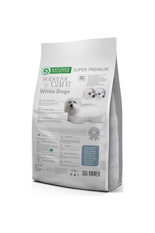 Nature's Protection Tahılsız %78 Hayvansal Proteinli Balıklı Beyaz Yetişkin Köpek Maması 1500 G