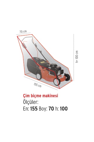Homaks Çim Biçme Mak. Koruma Örtüsü