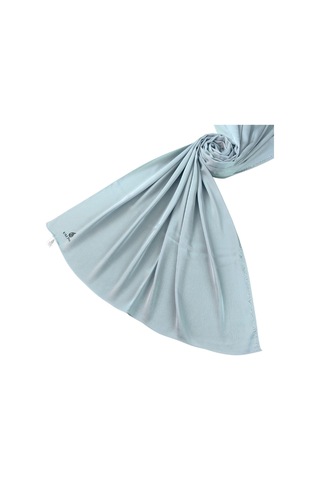 Mim Eşarp Mısırlı Eşarpları Taşlı Jan Jan Abiye Şal 75x190 Cm Gri